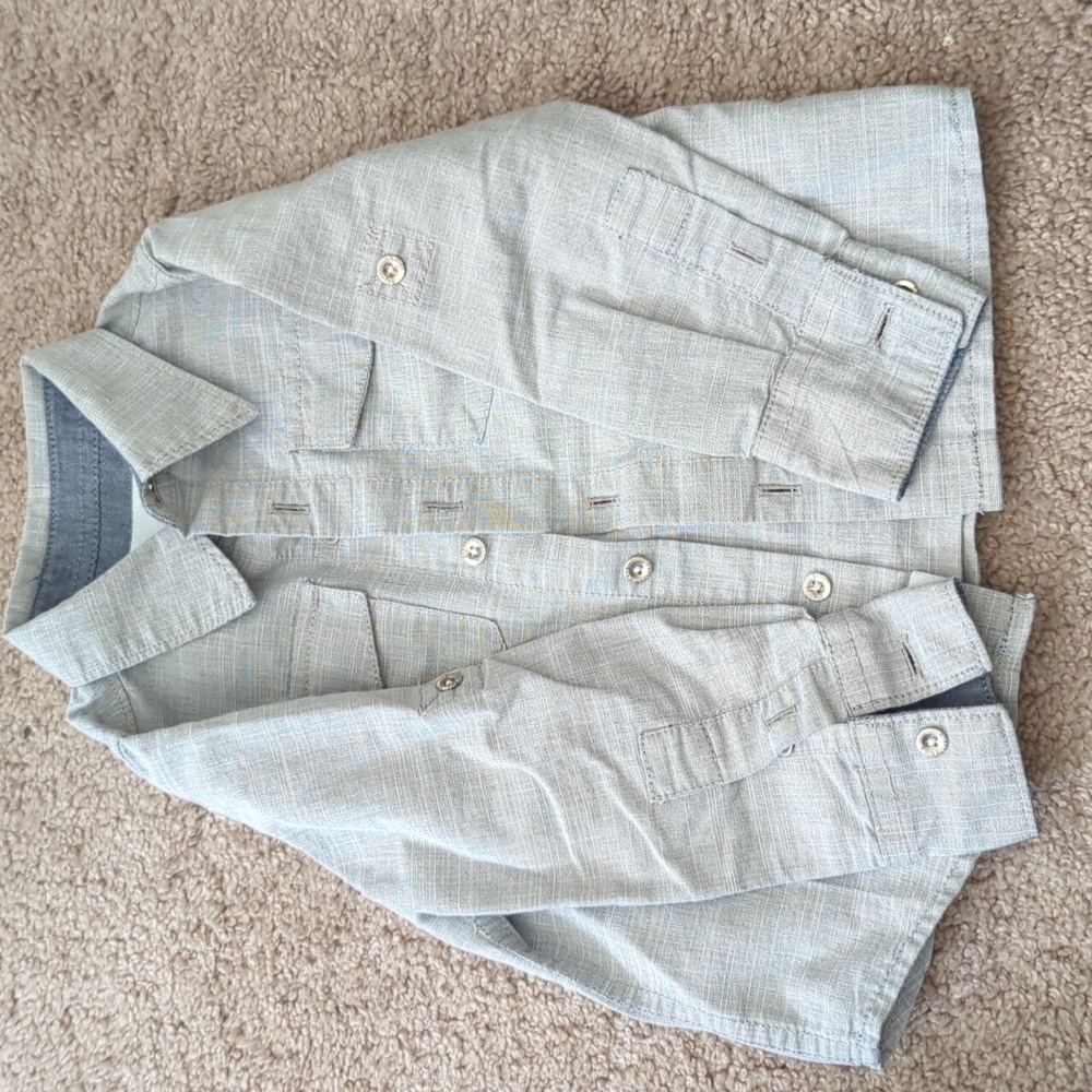 Paper Denim Dress Shirt